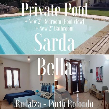 Sarda Bella Private Pool Apartment Rudalza Bagian luar foto