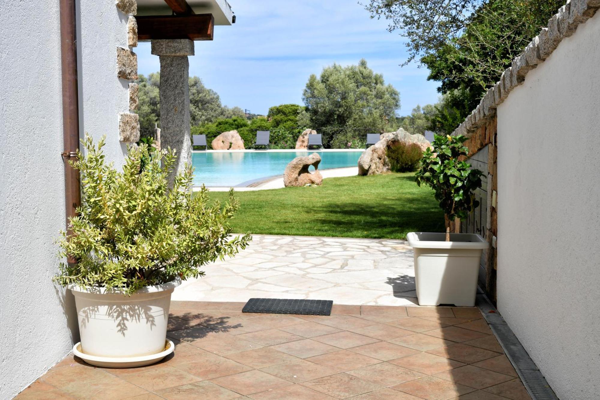 Sarda Bella Private Pool Apartment Rudalza Bagian luar foto